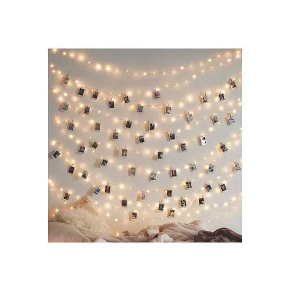2m/3m/4m/5m/10m 5AA Battery LED String Lights for Xmas Garland Party Wedding Decoration Christmas Tree Flasher Fairy Lights
